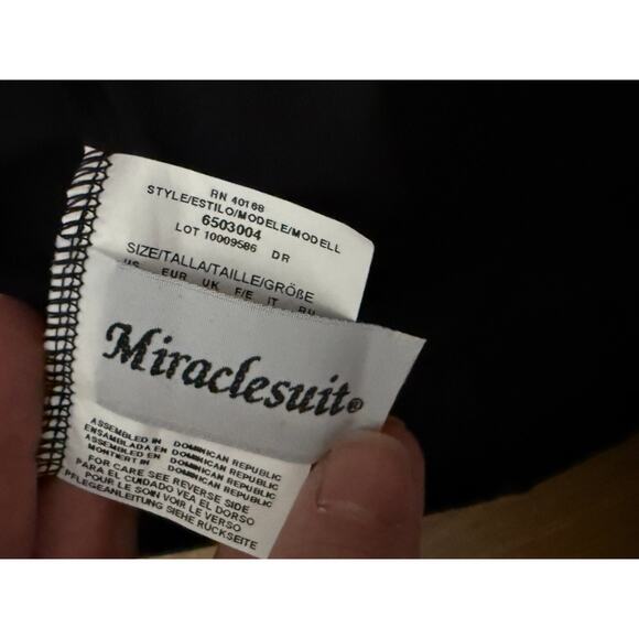 Miraclesuit Black Super High Waist Brief Bottom Womens 14 - Picture 3 of 6